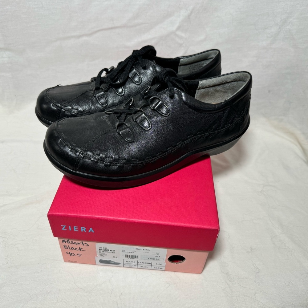 Ziera Allsorts Black Leather - New